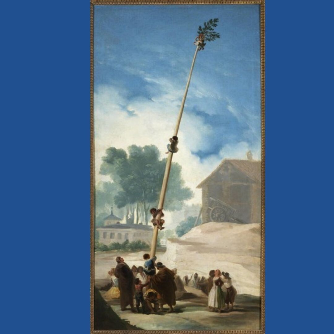 'La Cucaña' de Francisco de Goya