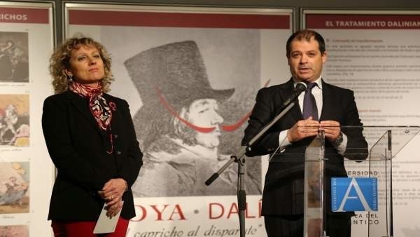 UNEATLANTICO acoge la muestra 'Del capricho al disparate', de grabados de Goya y Dalí