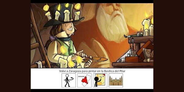 La Fundación Goya en Aragón subtitula con pictogramas de ARASAAC el cortometraje animado 