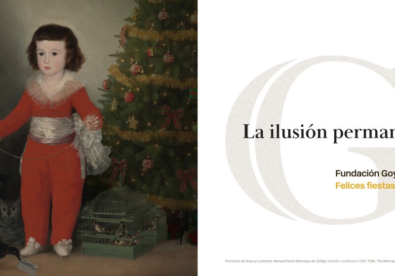 La Fundación Goya en Aragón os desea felices fiestas