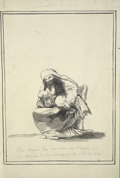 Esta mujer fue retratada en Nápoles por José Ribera o el Españoleto, por los años 1640