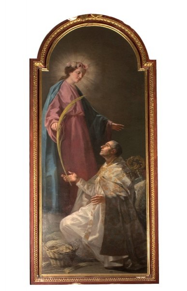 Aparición de la Virgen a San Julián