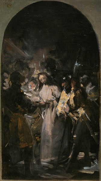The Arrest of Christ (El prendimiento) (sketch)