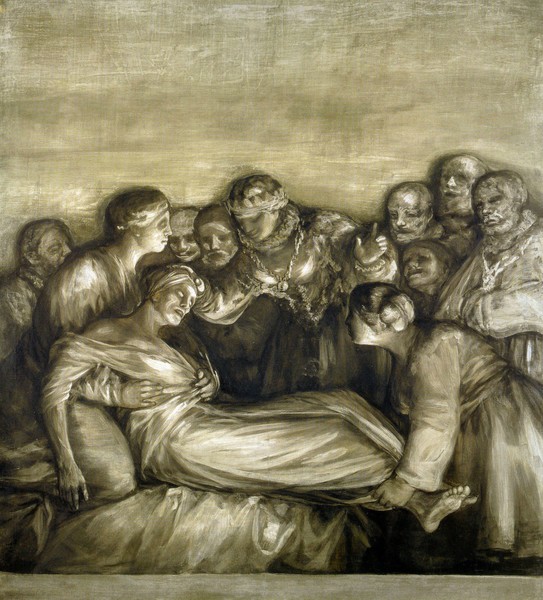 Saint Elizabeth of Portugal Curing a Sick Woman (Santa Isabel de Portugal curando a una enferma)