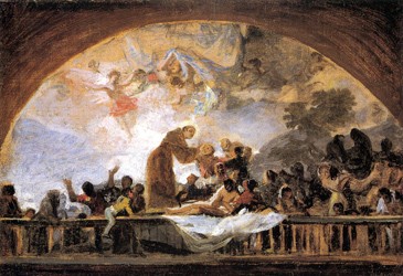 Milagro de San Antonio de Padua (boceto 1)