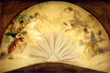 Adoration of the Trinity (Adoración de la Trinidad) (sketch)