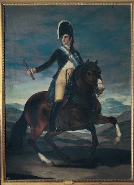 Fernando VII a caballo