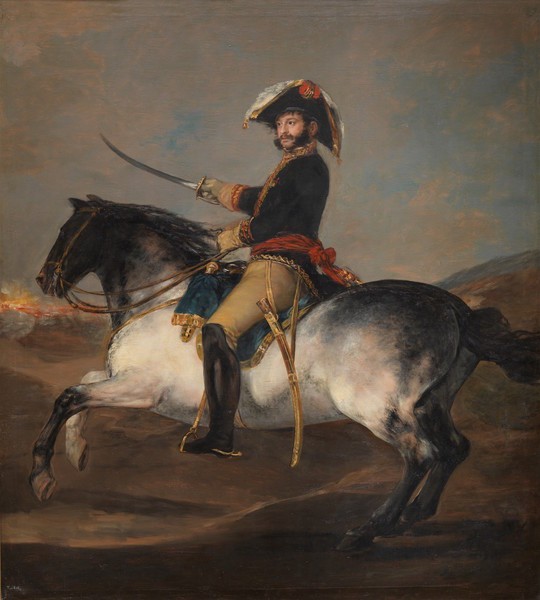 El general Palafox a caballo