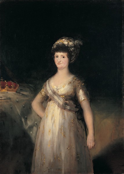 La Reina María Luisa de Parma