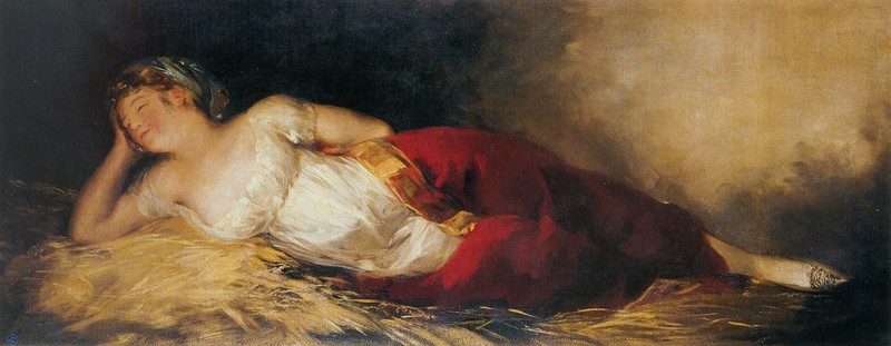 Mujer dormida
