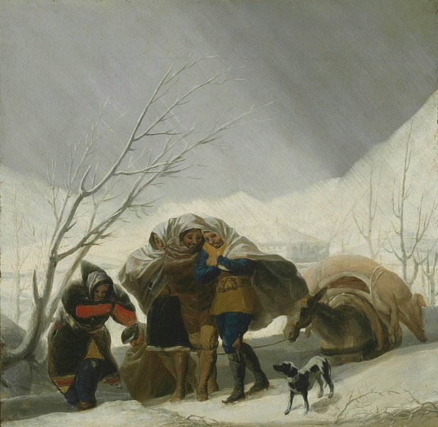 El invierno (boceto)