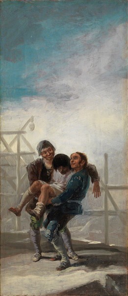 The Injured Mason (El albañil herido) (sketch)