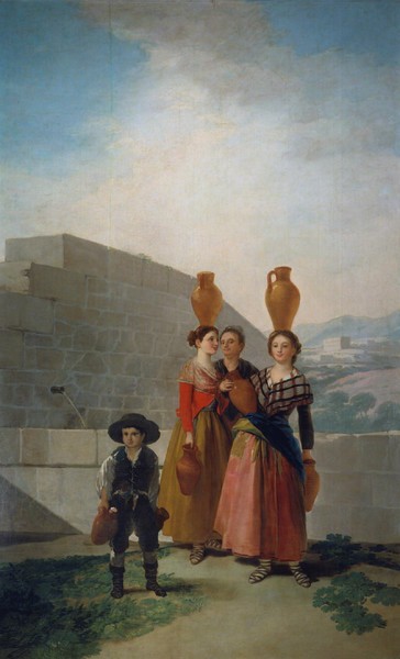 Young Women with Pitchers (Las mozas del cántaro)