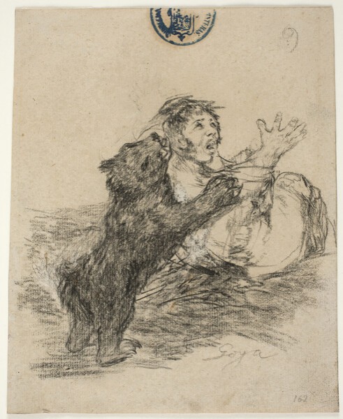 Hombre atacado por un oso (H.9)