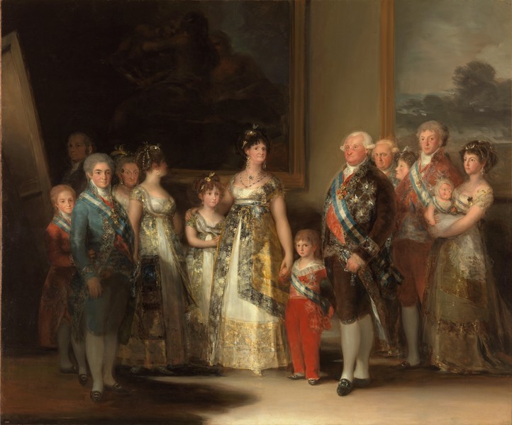 La familia de Carlos IV