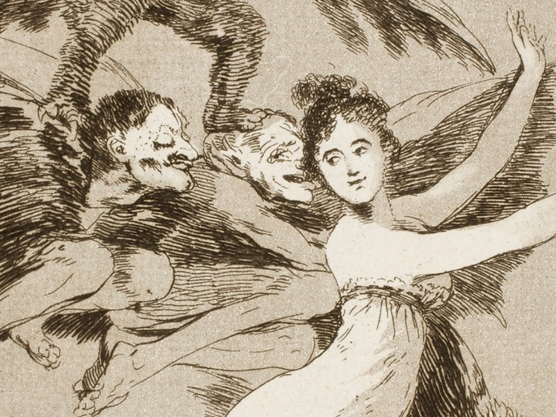 La mujer vista por Goya a través de 85 de sus grabados